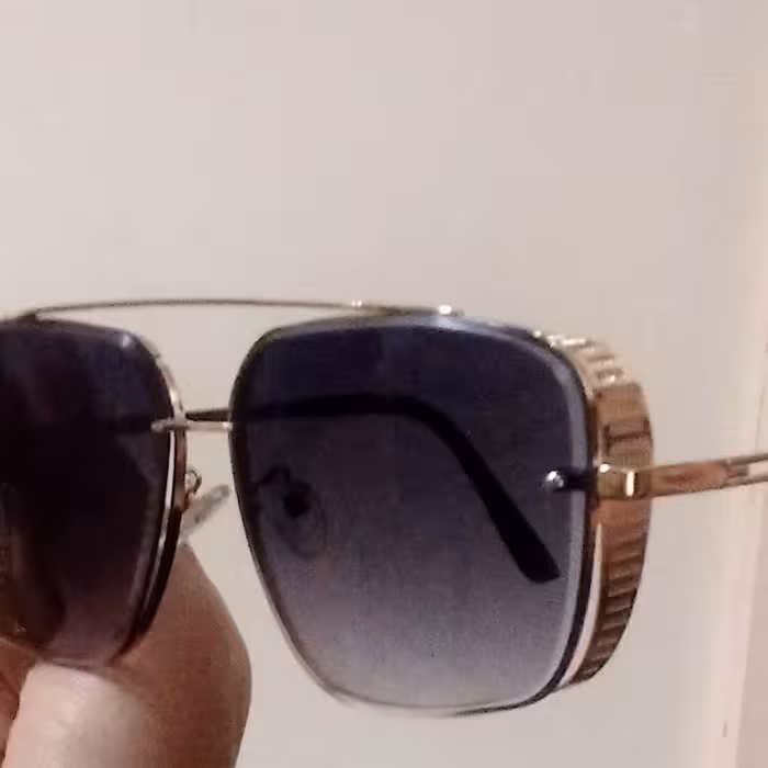 عینک آفتابی زنانه و مردانه مارک دی تی آ پل دار (عینک طلا در فیلم یاغی)مشکی هایلایت