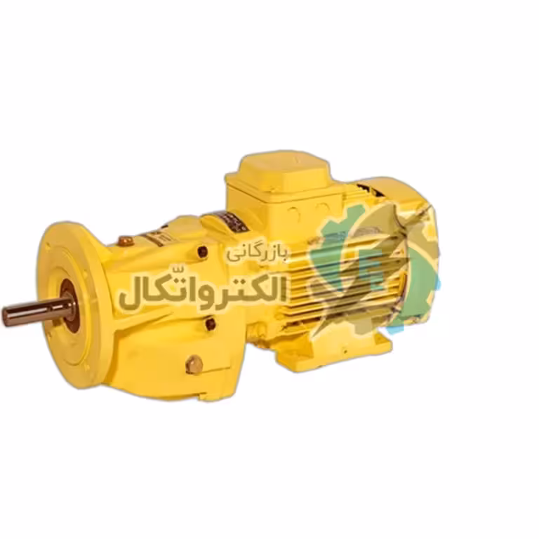 الکترو گیربکس هلیکال فلنچ دار شریف 25 اسب 130 دور خروجی
