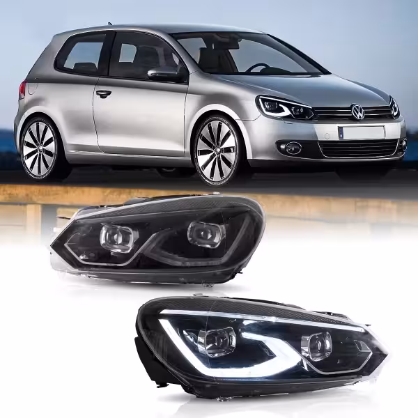 جفت چراغ اسپرت جلو گلف GTI 2008-2014