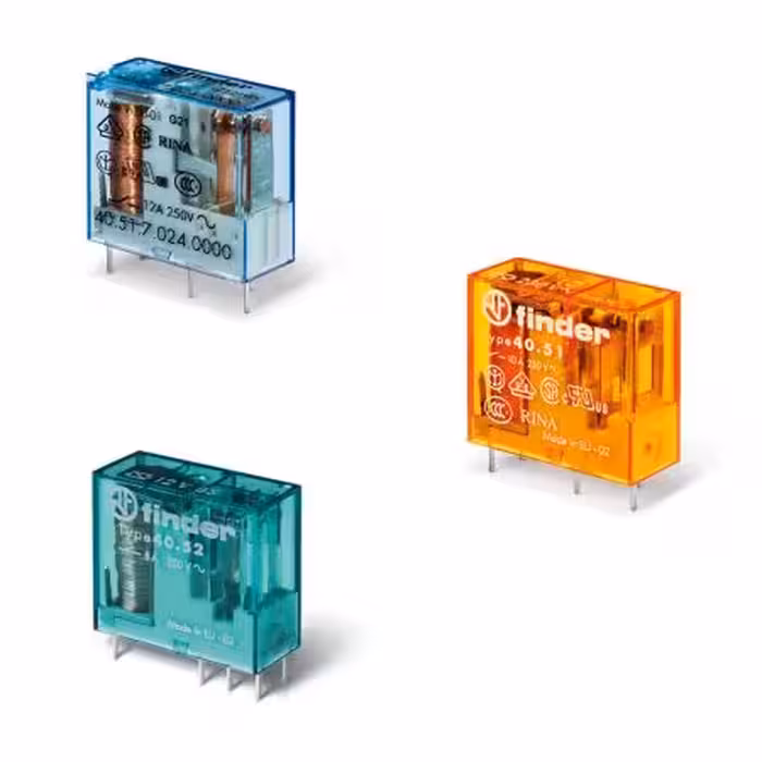 رله دو كنتاكت 8 آمپر کد 405281100000 فیندر