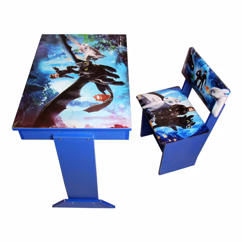 میز تحریر میزیمو مدل اژدها سواران کد 824