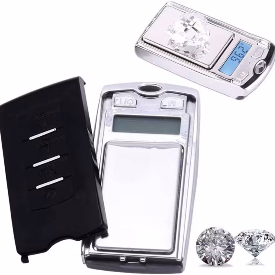 ترازو زرگری جیبی طرح ریموت