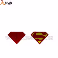 محافظ کابل سیلیکونی طرح سوپرمن