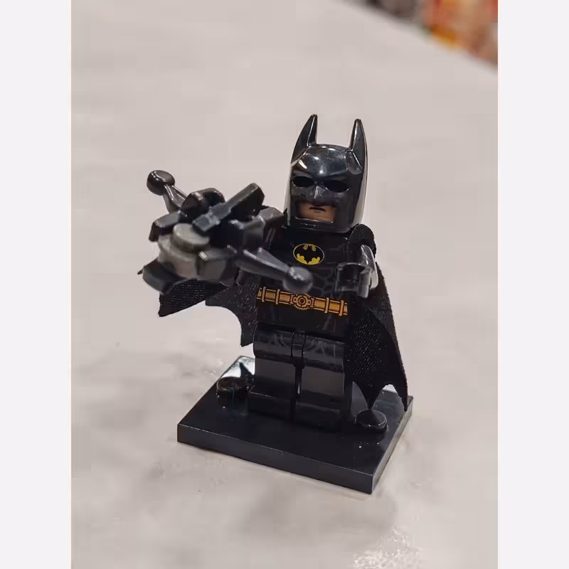 لگو مینی فیگور بتمن با اسلحه و شنل وارداتی