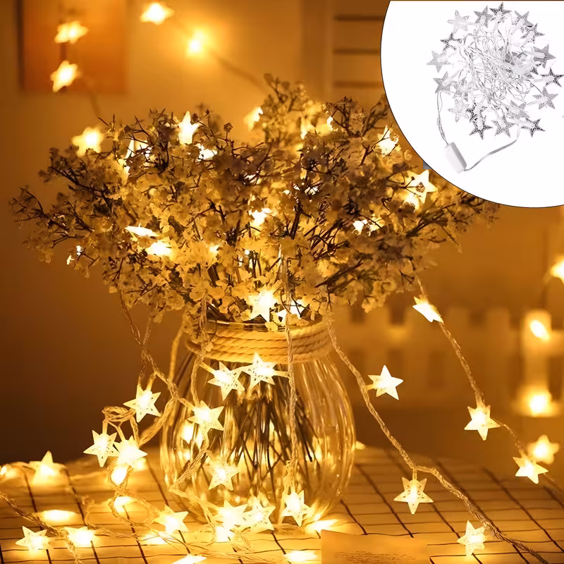 ریسه ال ای دی مدل ستاره طول 3 متر