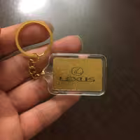 جاکلیدی روکش طلا با شناسنامه 