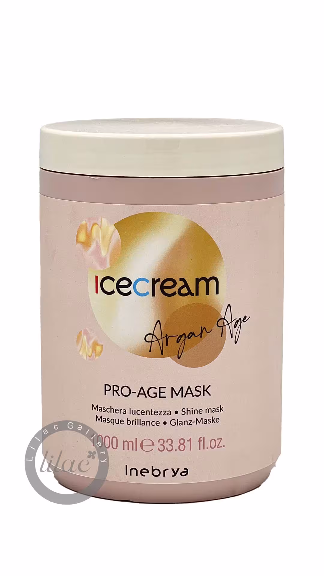 آیس کریم ice cream (اینبریا inebrya) ماسک آرگان 1000 میل