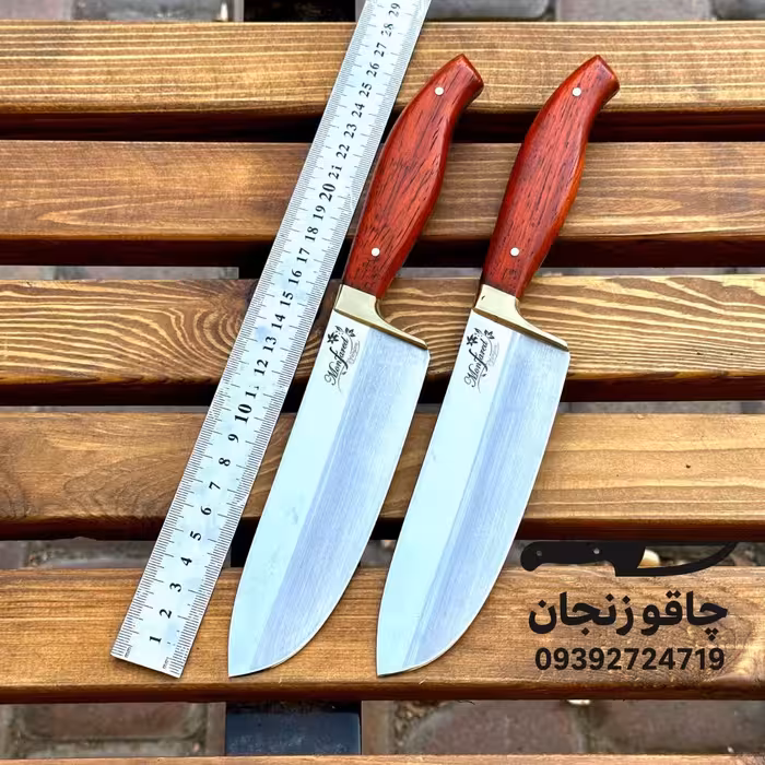 چاقو سلاخی استیل استاد منفرد دسته پادوک Original