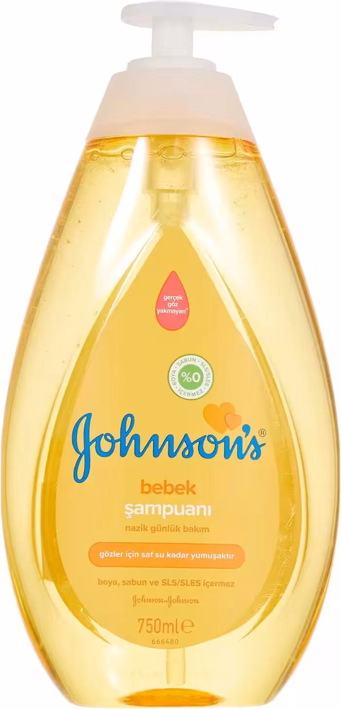 شامپو کودک جانسون پمپی johnson حجم 750 میل