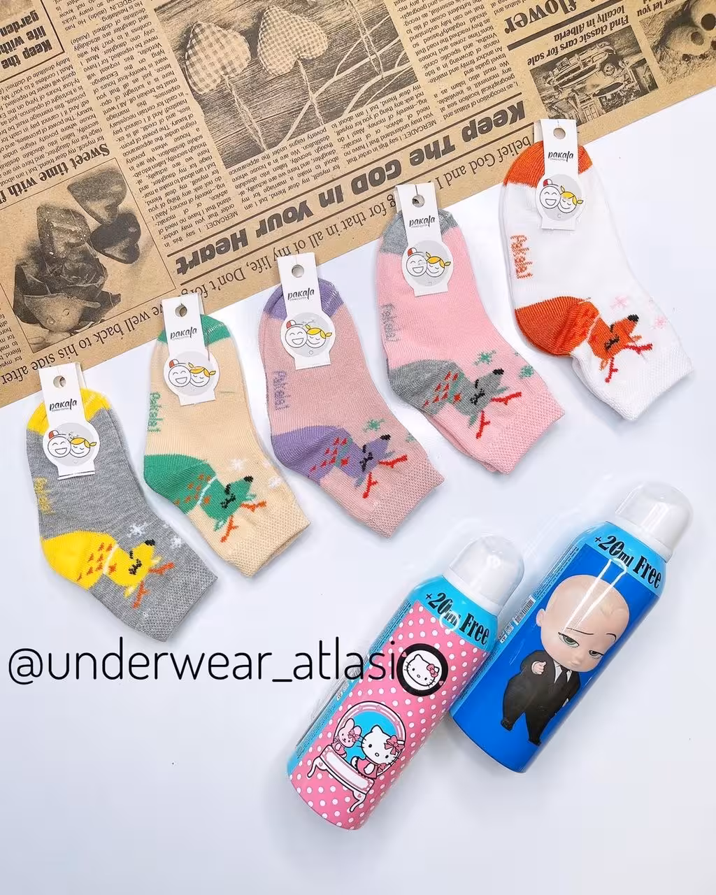 جوراب بچه گانه کد 1519