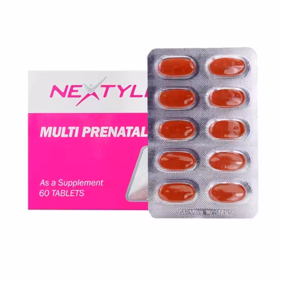 قرص مولتی پریناتال نکستایل 60عددی