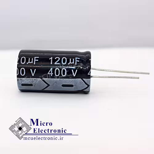 خازن الکترولیت 120uF 400v