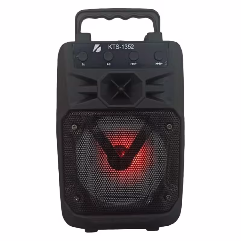 اسپیکر بلوتوثی قابل حمل کی تی اس مدل 1352 | کالا مکس