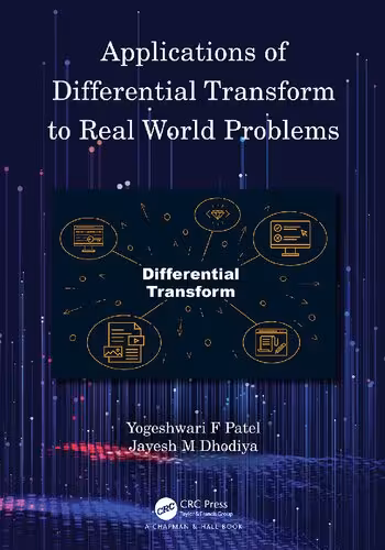 خرید و دانلود نسخه کامل کتاب Applications of Differential Transform to Real World Problems