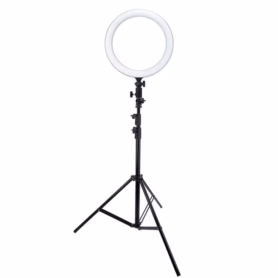 رینگ لایت گودکس Godox Ring Light LR120 Bi-Color به همراه پایه 807