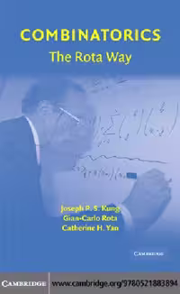 خرید و دانلود نسخه کامل کتاب Combinatorics: The Rota Way
