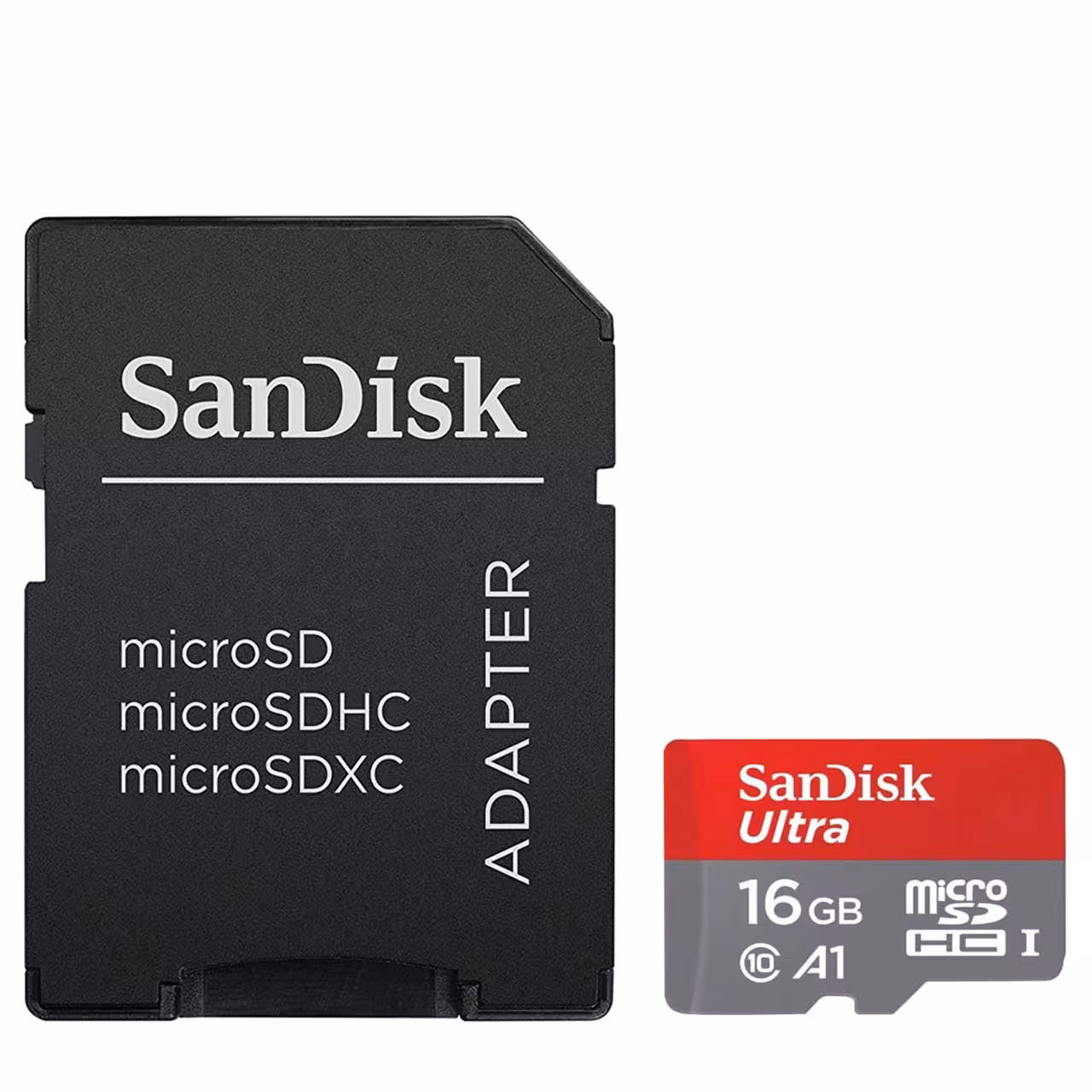 کارت حافظه Sandisk microSDHC Ultra A1 UHS-I U1 سرعت 98MBps ظرفيت 16 گيگابايت