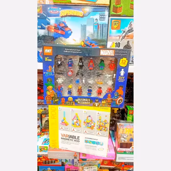 اسباب بازی لگو آدمک 12 عددی آونجرز