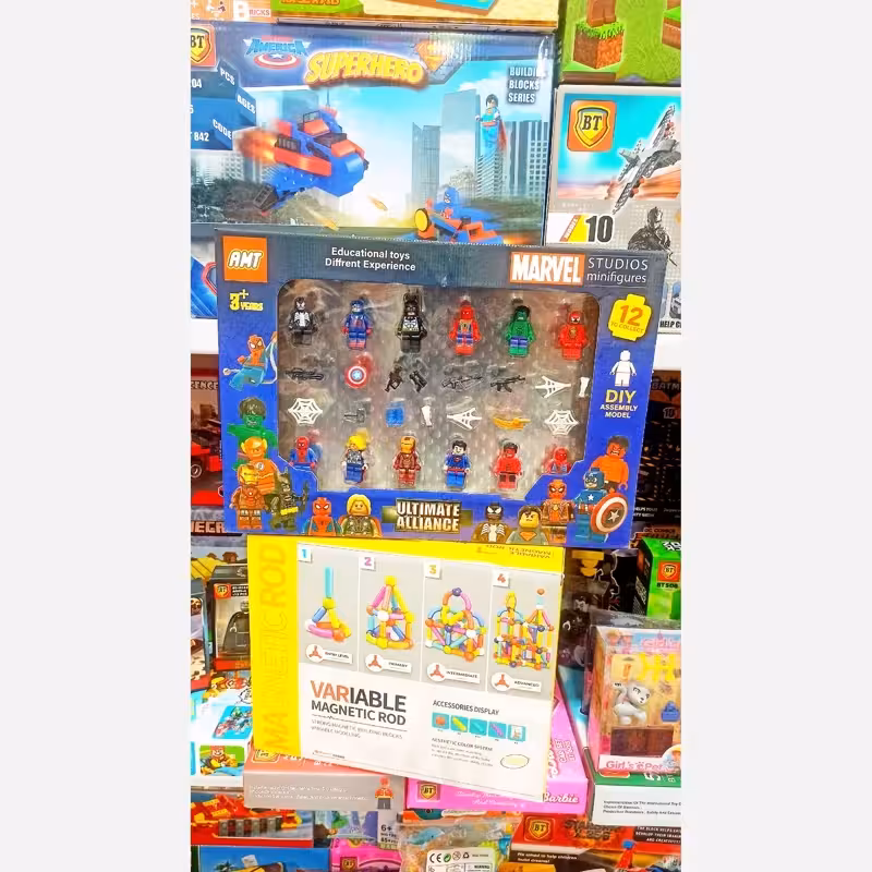 اسباب بازی لگو آدمک 12 عددی آونجرز