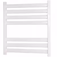 حوله خشک کن فلت رو کار استیل 75 سفید