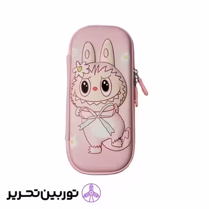 جامدادی لبوبو طرح صورتی