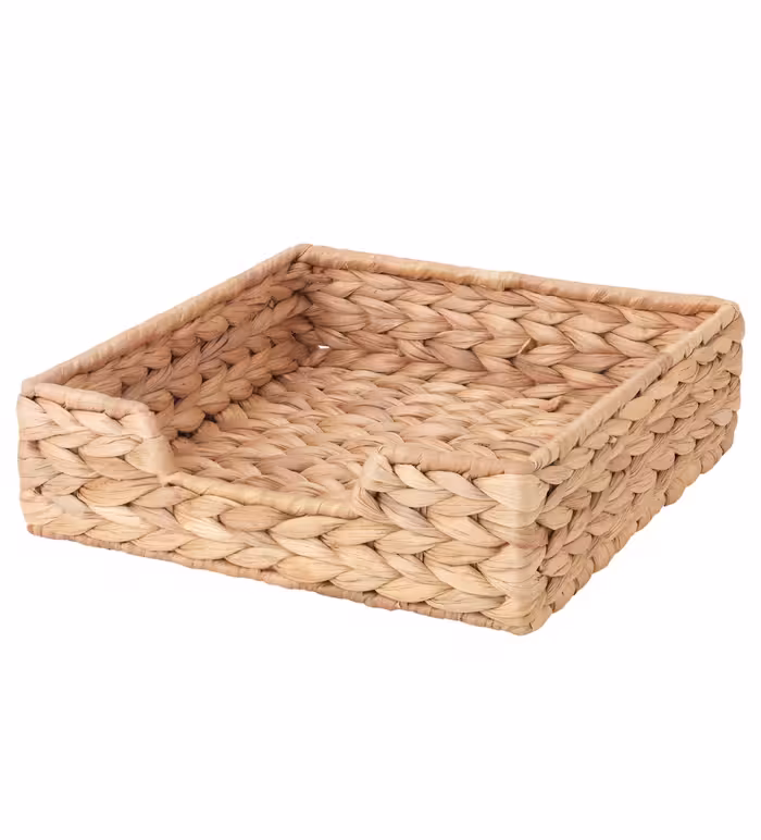 جا دستمالی حصیری ایکیا مدل CISSAN سایز 23×23 سانتی‌متر