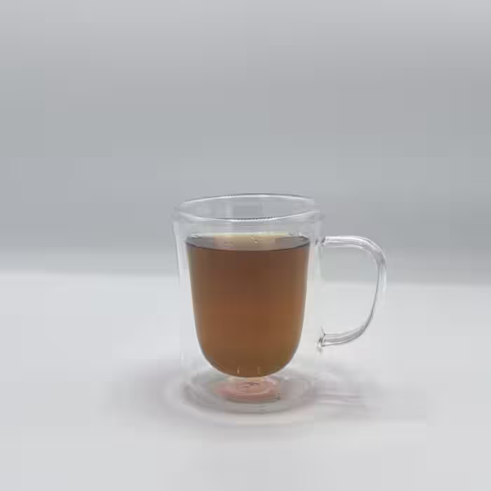 پیرکس - لیوان دسته دار دوجداره 350 میل 3-1110