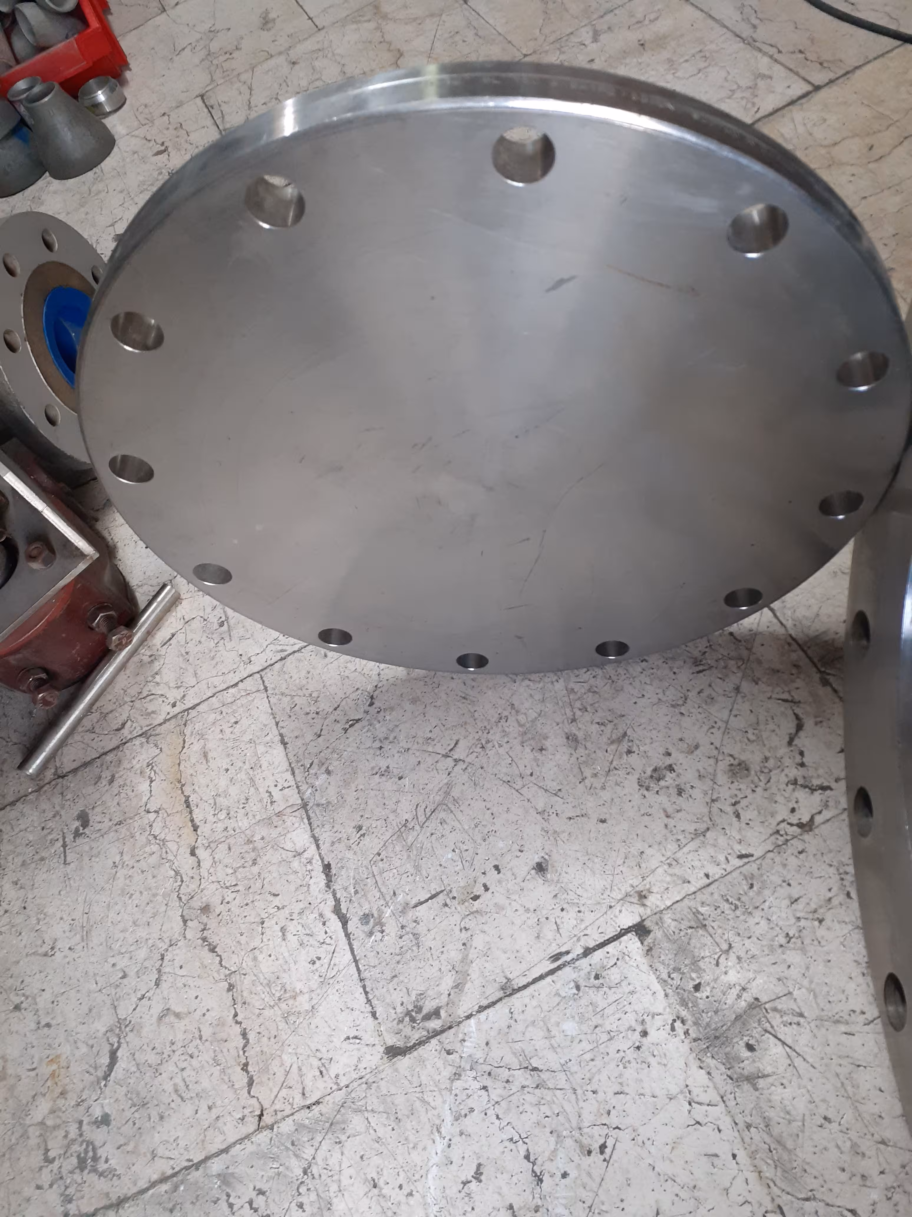 فلنج کور "12 سوپر دابلکس فلت فیس کلاس 150 A/SA 182 /F55 UNS S32760