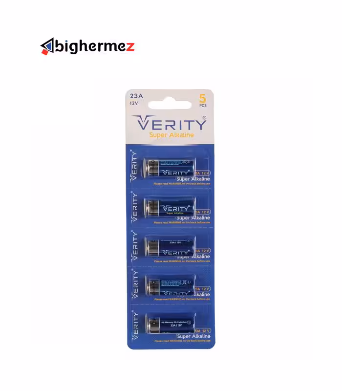 باتری 23A وریتی بسته 5 عددی