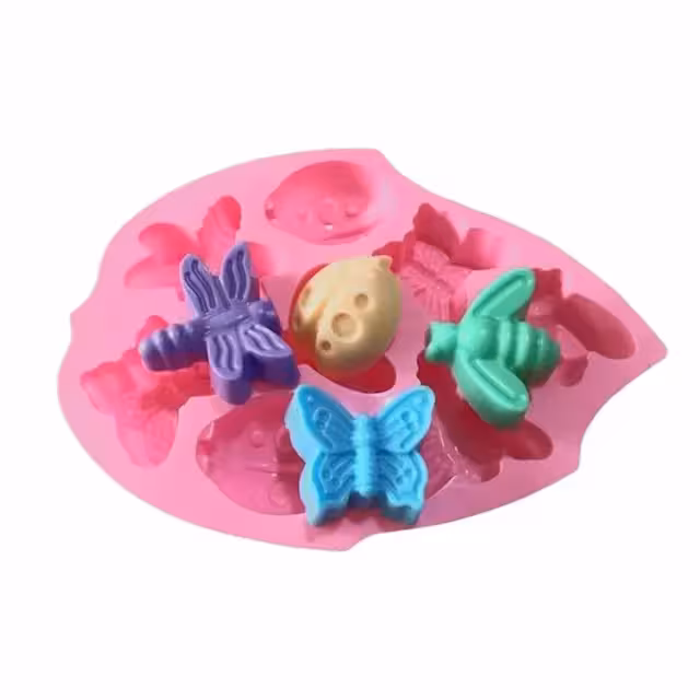 قالب سیلیکون حشرات 8 عددی