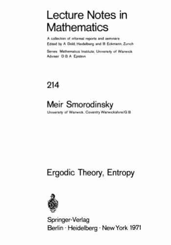 خرید و دانلود نسخه کامل کتاب Ergodic Theory and Entropy