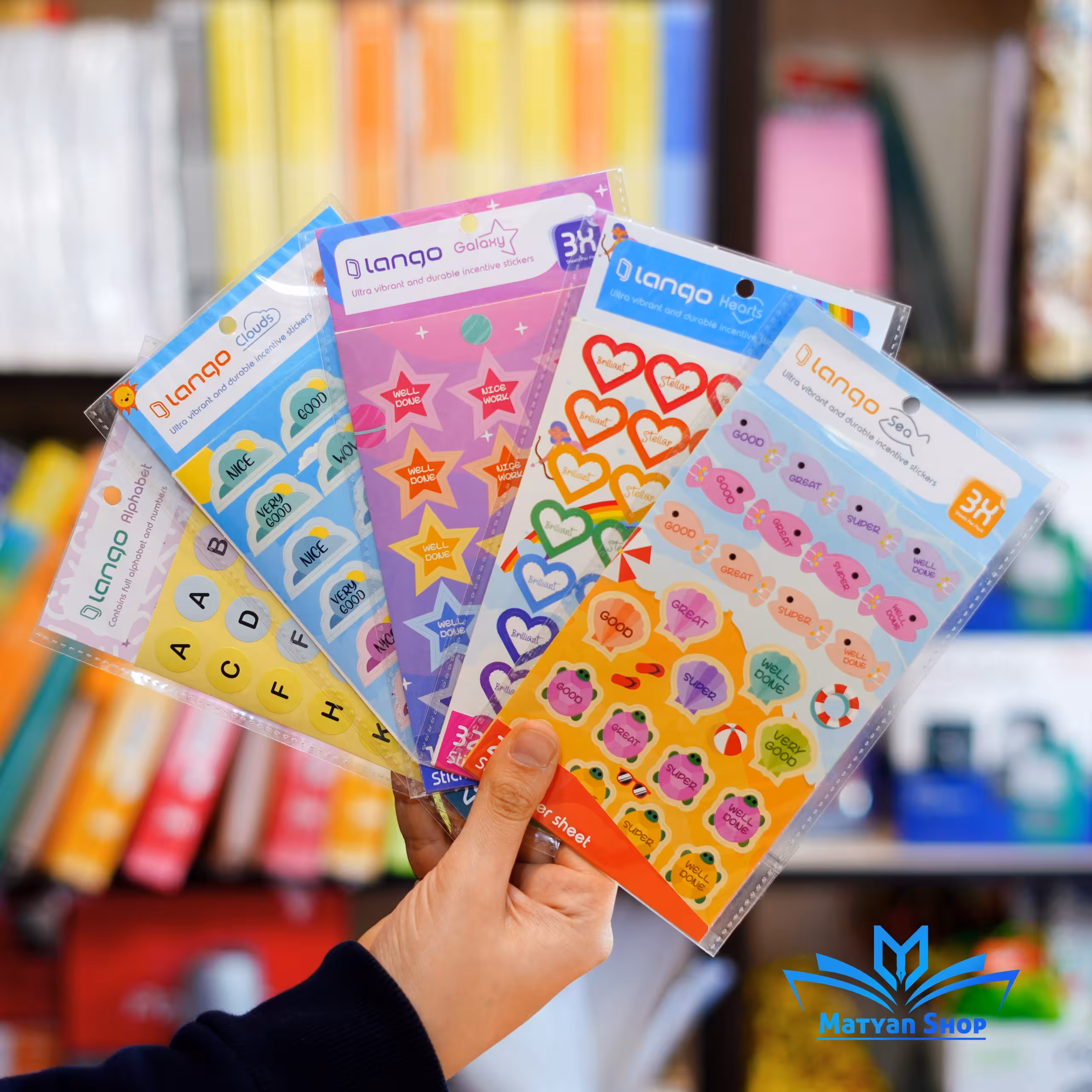 استیکر تشویقی انگلیسی