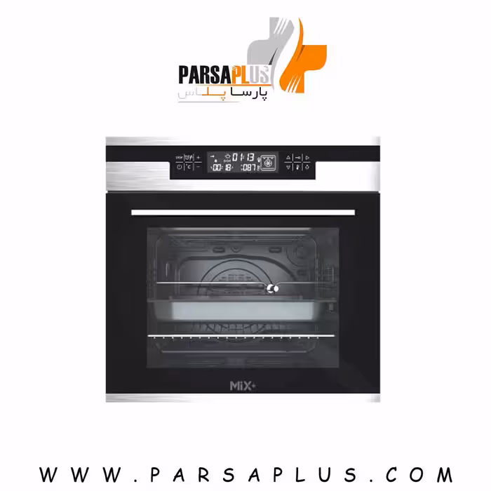 فرتوکار برقی میکس پلاس مدل E6500M-شیشه و استیل