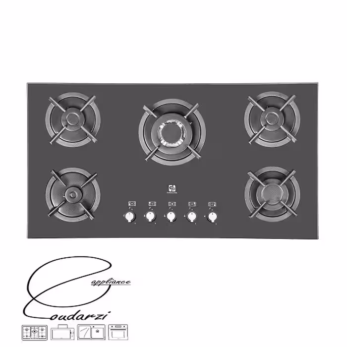 اجاق گاز پرنیان استیل مدل BP5207