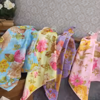 دستمال میکرو طرح دار 12تایی