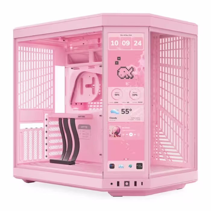 قیمت و خرید کیس کامپیوتر هایت مدل Y70 Touch Infinite Strawberry Milk | یاس ارتباط
