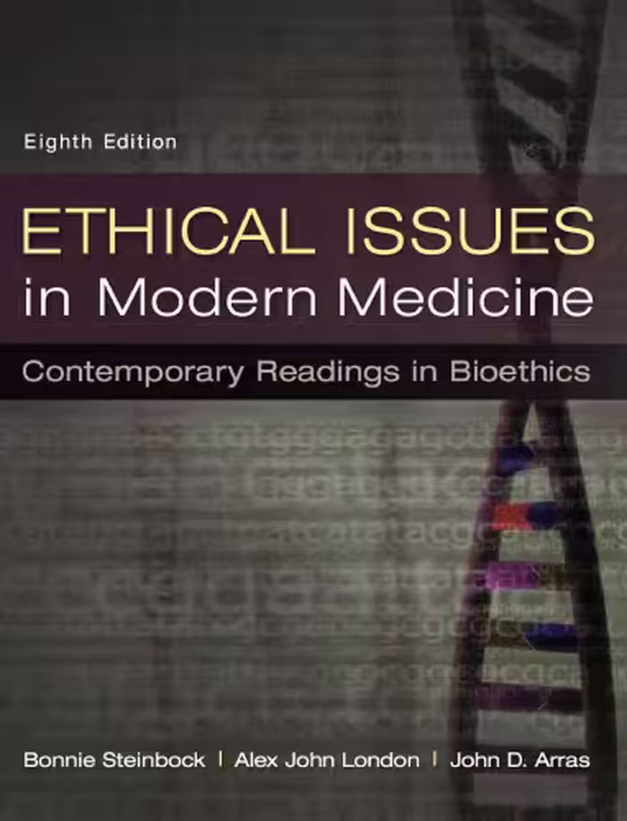 خرید و دانلود نسخه کامل کتاب Ethical Issues in Modern Medicine: Contemporary Readings in Bioethics