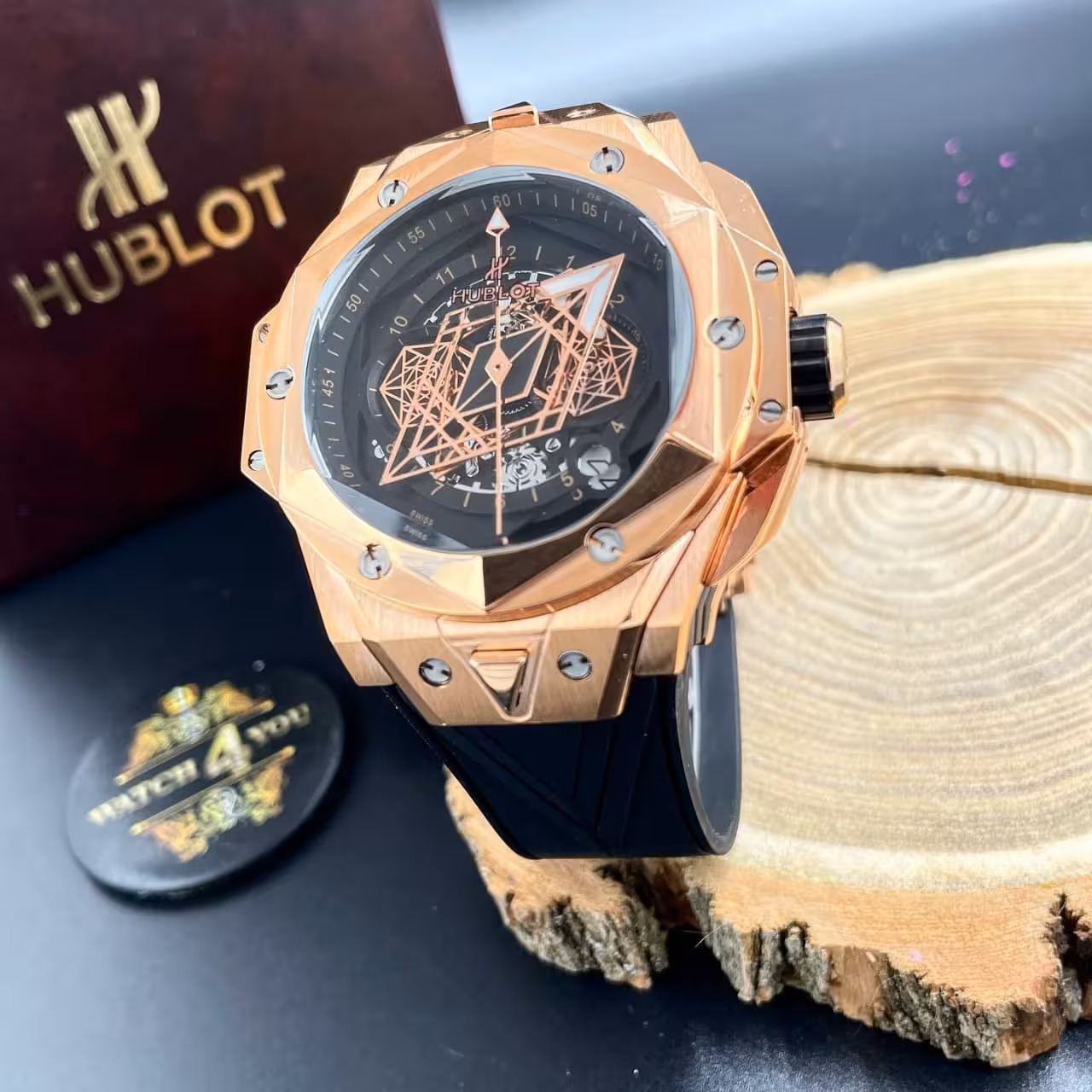ساعت مردانه هابلو بیگ بنگ الماسی Hublot