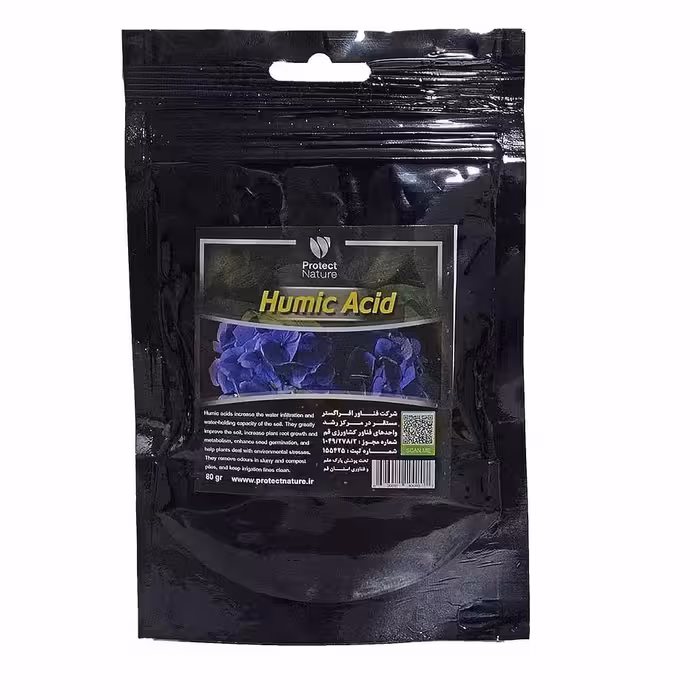کود هیومیک اسید 80 گرمی -پروتکت نیچر
