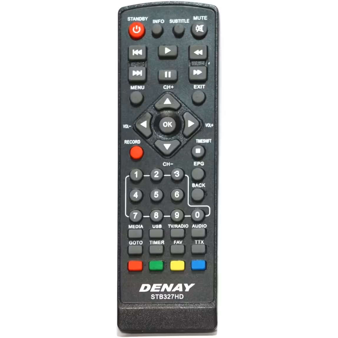 ریموت کنترل گیرنده دیجیتال دنای Denay STB327HD