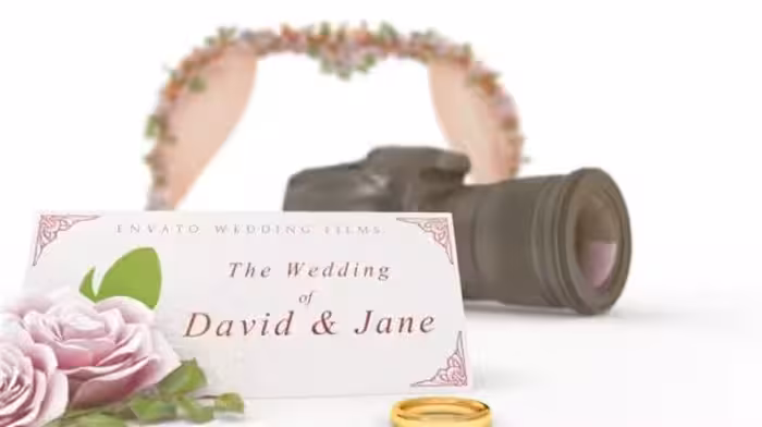 دانلود پروژه آماده افتر افکت – لوگو موشن آتلیه عروس Wedding Intro