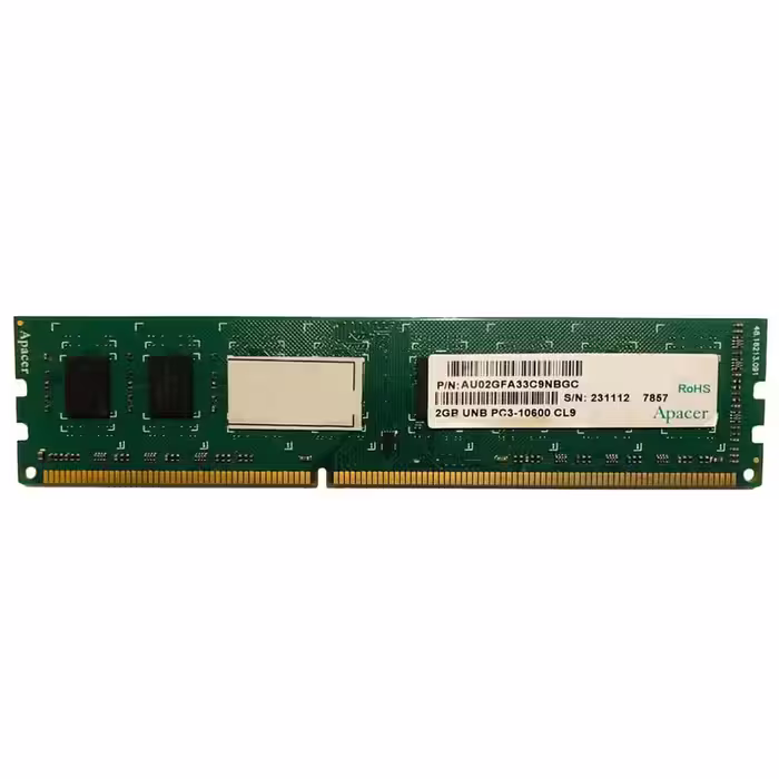 رم دسکتاپ DDR3 تک کاناله 1333 مگاهرتز CL9 اپیسر مدل AU02GFA33C9NBGC ظرفیت 2 گیگابایت | کالا مکس