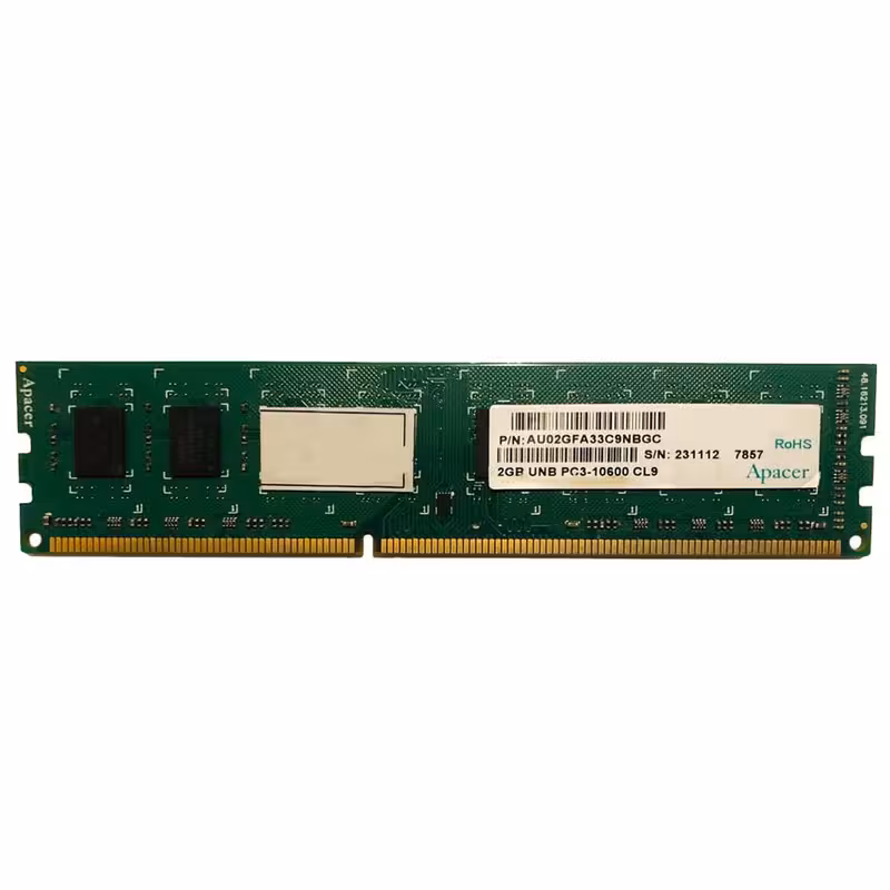 رم دسکتاپ DDR3 تک کاناله 1333 مگاهرتز CL9 اپیسر مدل AU02GFA33C9NBGC ظرفیت 2 گیگابایت | کالا مکس