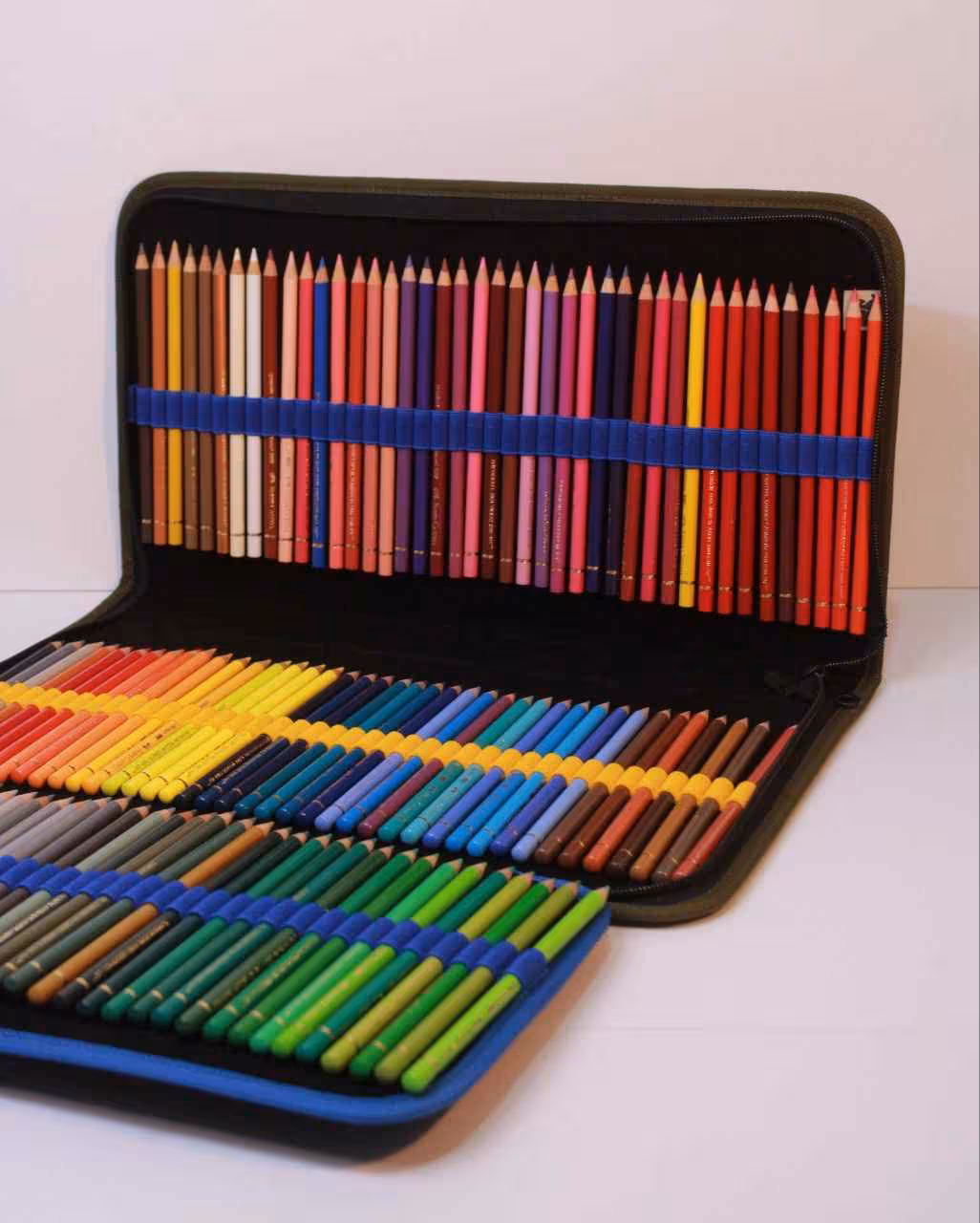 کیف مدادرنگی 120عددی تک زیپ سری A لوتو