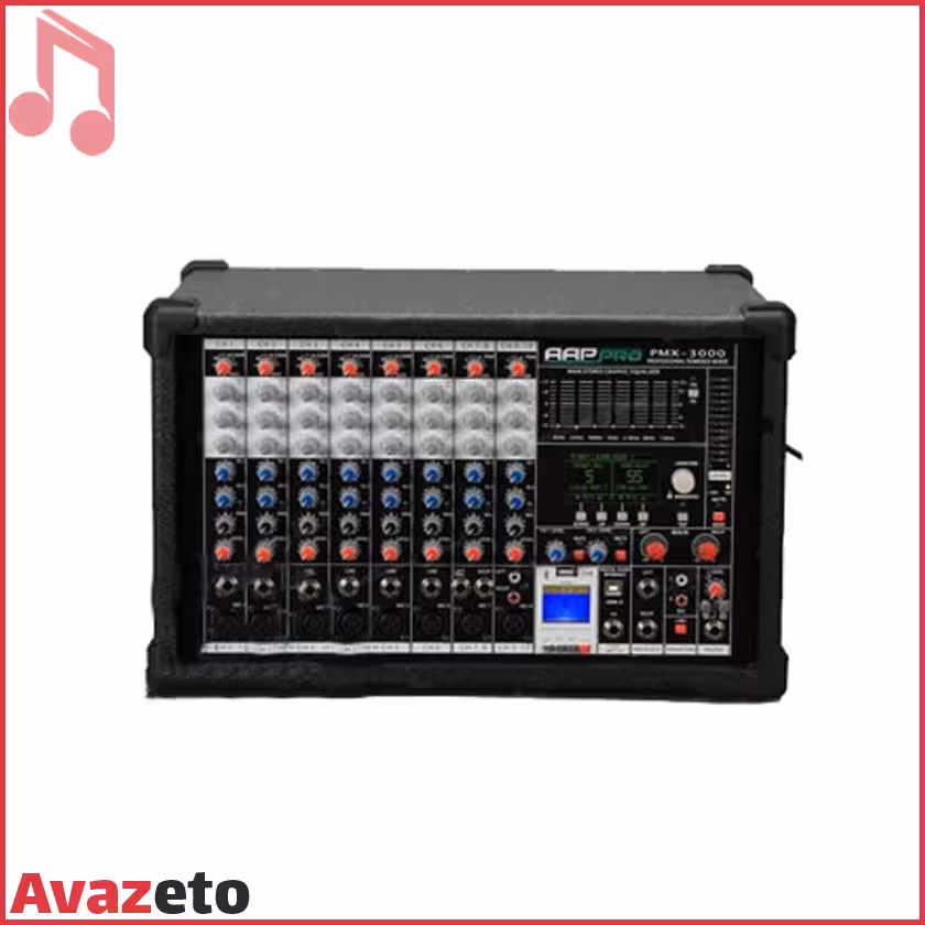 پاور میکسر آسیا امپ Aap Pro PMX3000