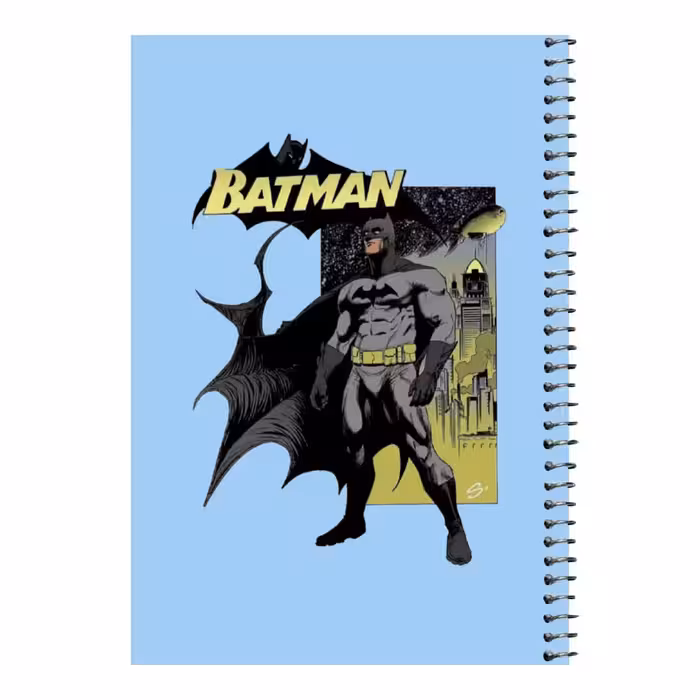دفتر مشق 80 برگ اس جی مدل بتمن کد 11