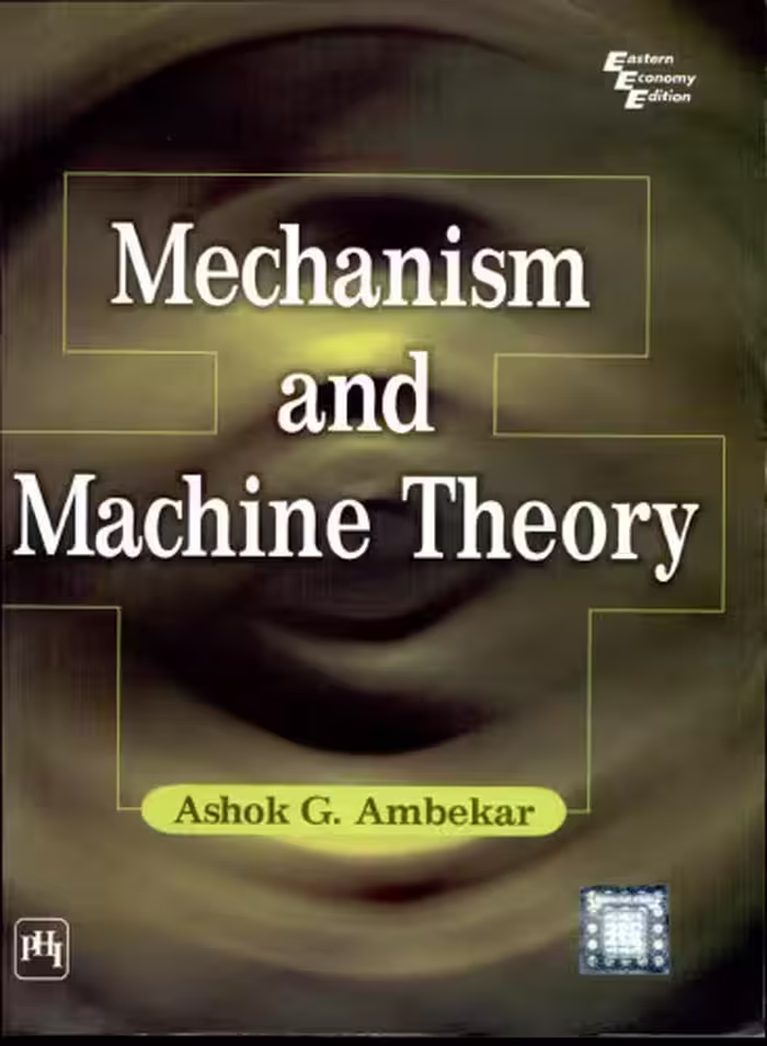 خرید و دانلود نسخه کامل کتاب Mechanism and Machine Theory