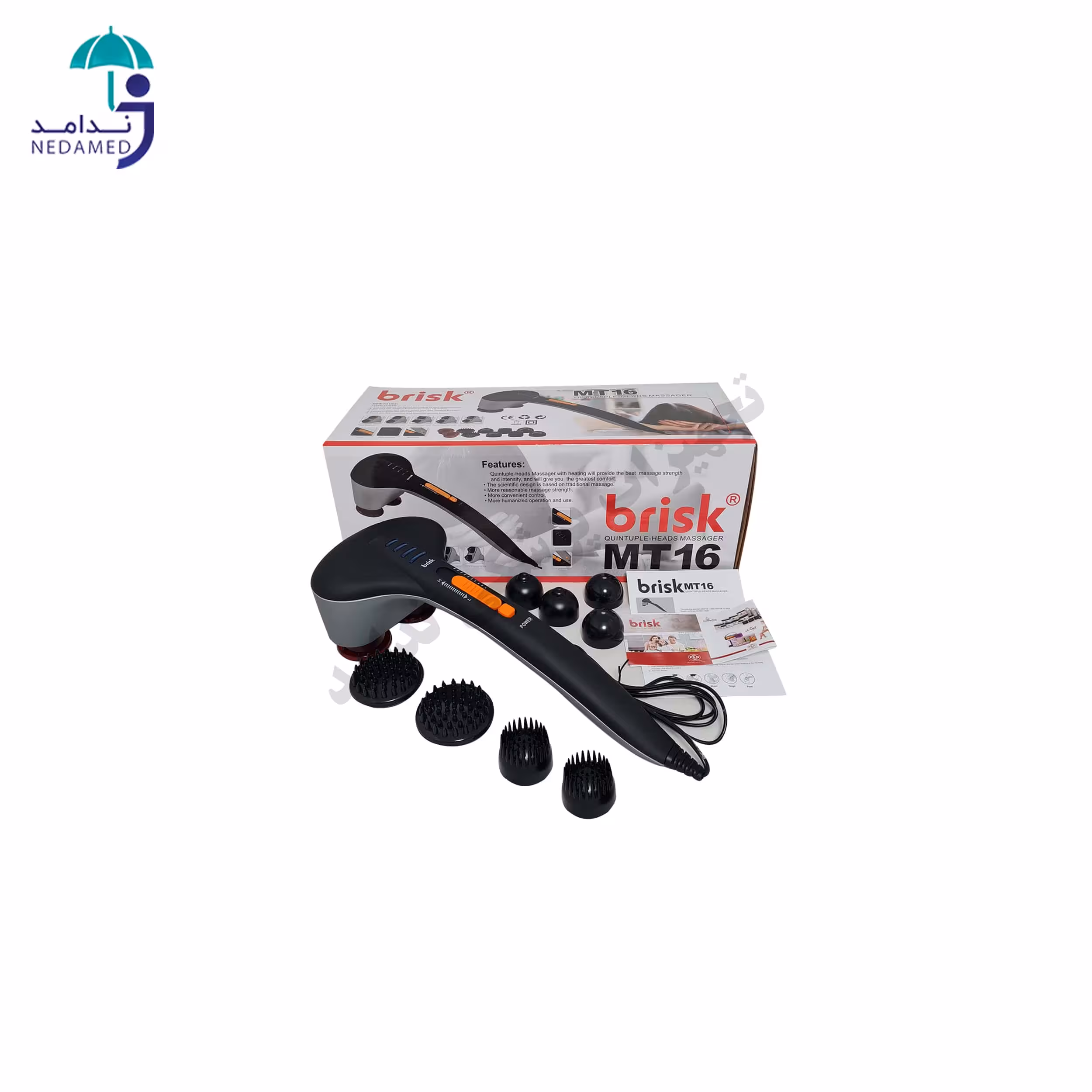 ماساژور برقی بریسک مدل MT16 (ماساژور بدن)