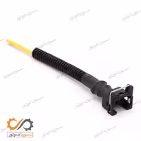 سوکت 2 فیش همه کاره با سیم PVC تک پوسته
