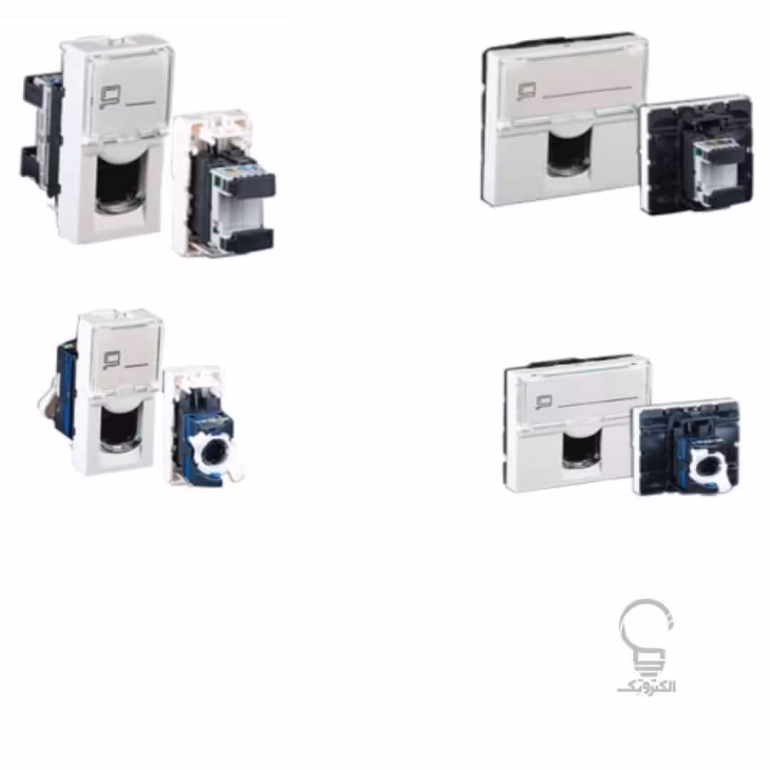 پریز شبکه کامل CAT5-CAT6 دانوب